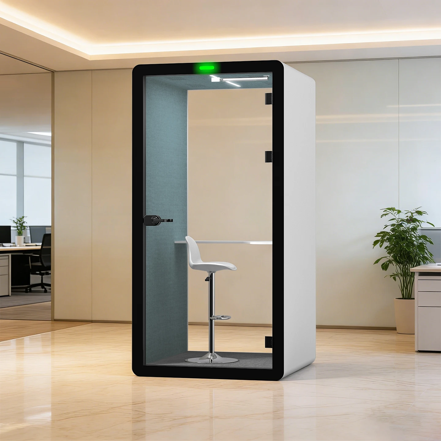 Soundproof Office Rooms, Privacy Cabins, Soundproof Office Cubicles, Prefabricated Modern Design Music Rooms, Noise-cancelling T