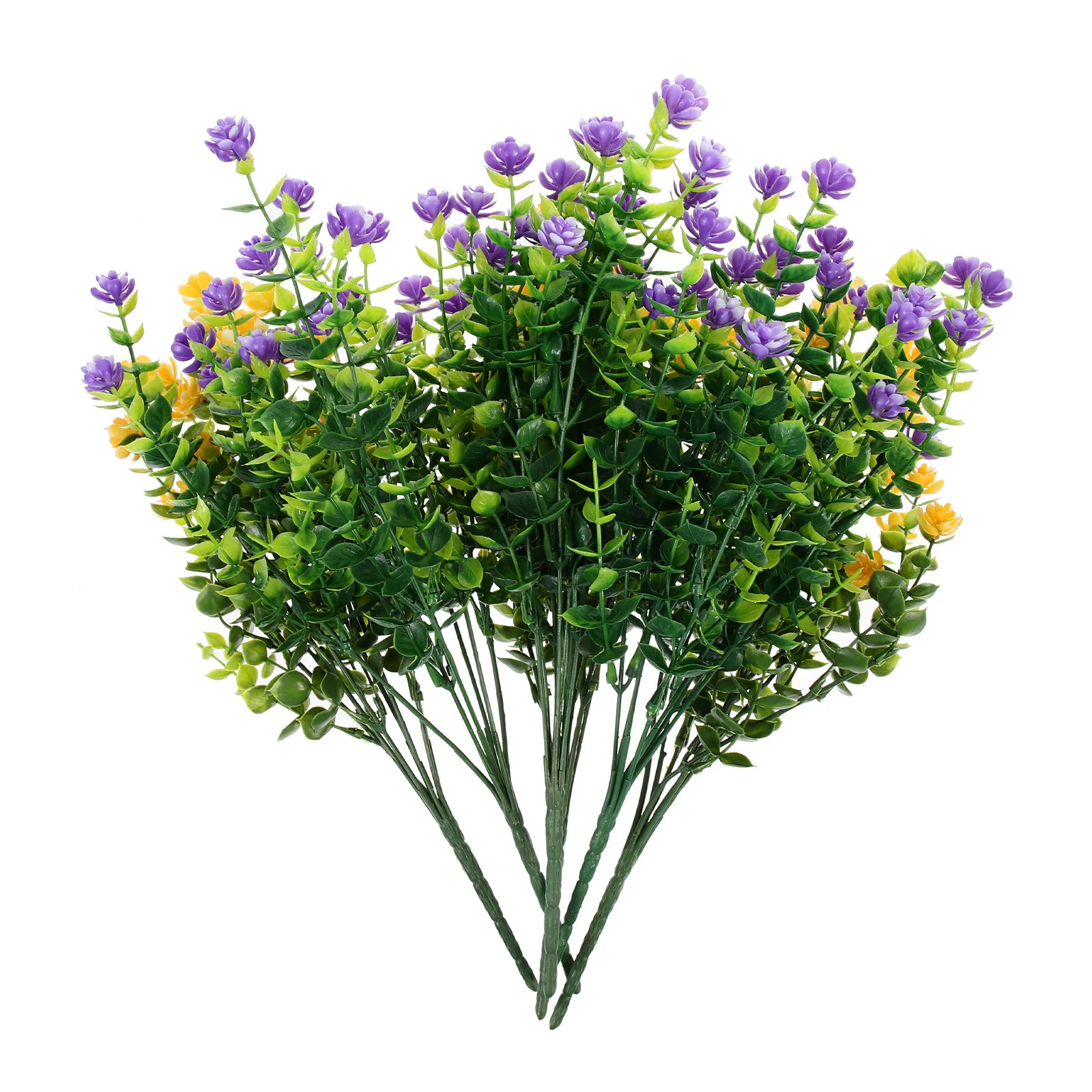 

6Pcs Artificial Green Eucalyptus Leaves Simulated Leaf Stems Wedding Party Home Floral Arrangement Decor Eucalyptus Leaf Stems