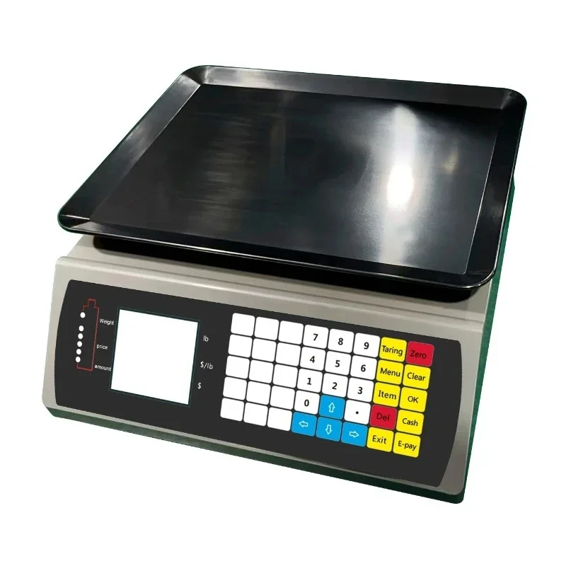 High Precision Digital Scale Commercial Weighing Machine Calculation Electronic Scale IP65 Fruit Waterproof