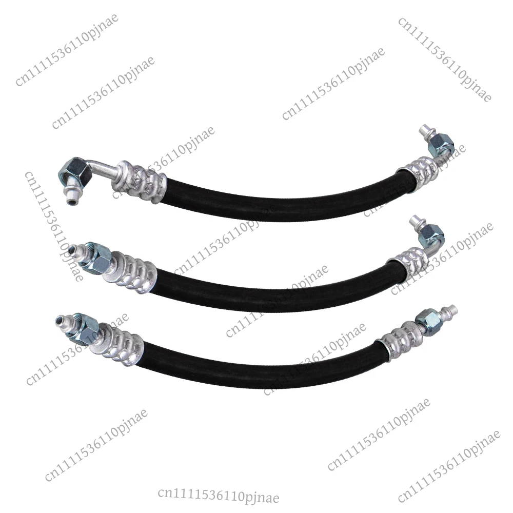 

#6 #8 #10 R12 R134a Thick-wall A/C Gas Hose Assembly Straight/90 Degree Beadlock Fitting Female Nut O-ring AC Pipe(Sold by feet)