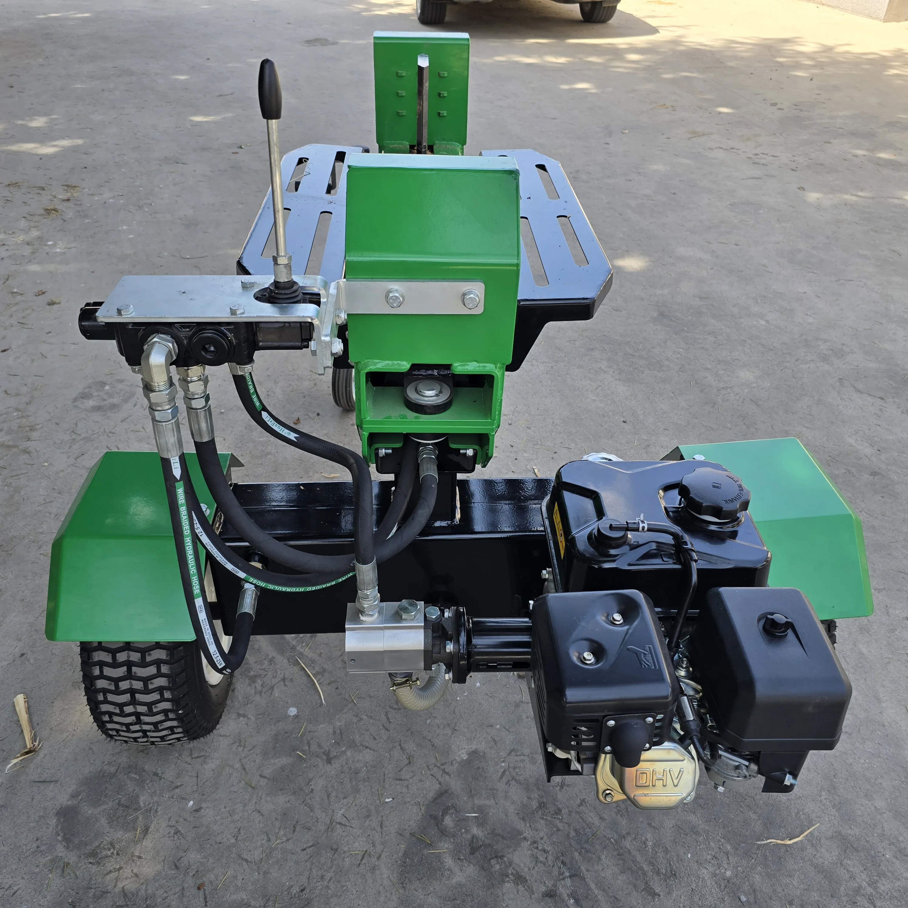 22t New  Firewood Chopper Small Domestic Wood Chipper Shredder for Home Use