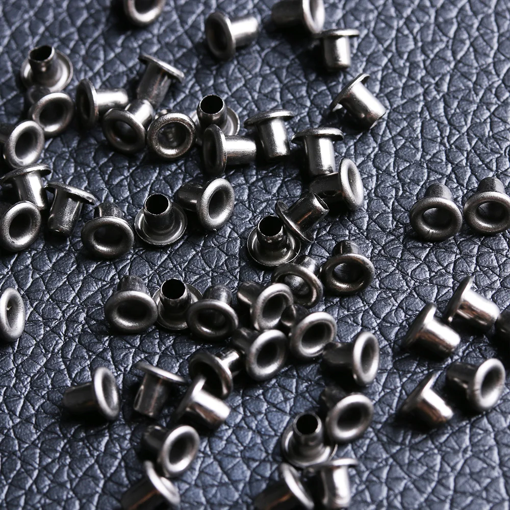 Mini boutons à œillets pour bricolage, boucles de ceinture au beurre, bouton à pression en métal, sac, chaussures, vêtements, accessoires de