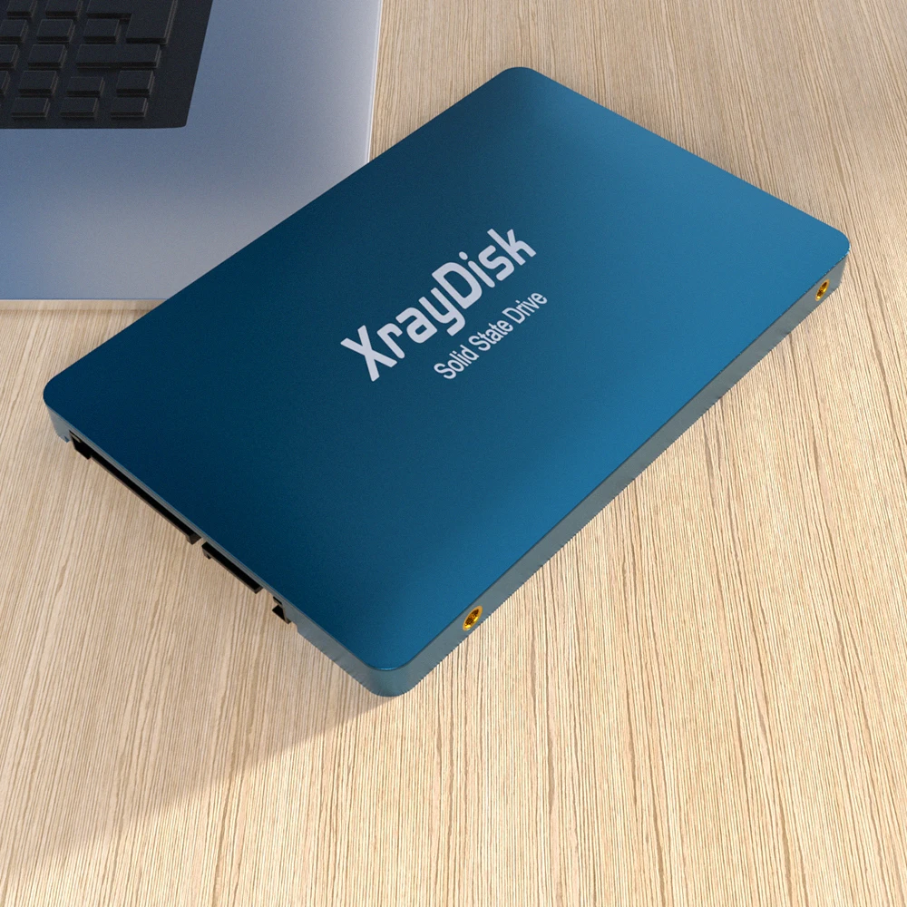 Xraydisk casing logam Sata3 Ssd 128GB 480GB 1TB Internal Solid State Drive Hard Disk untuk Laptop & Desktop