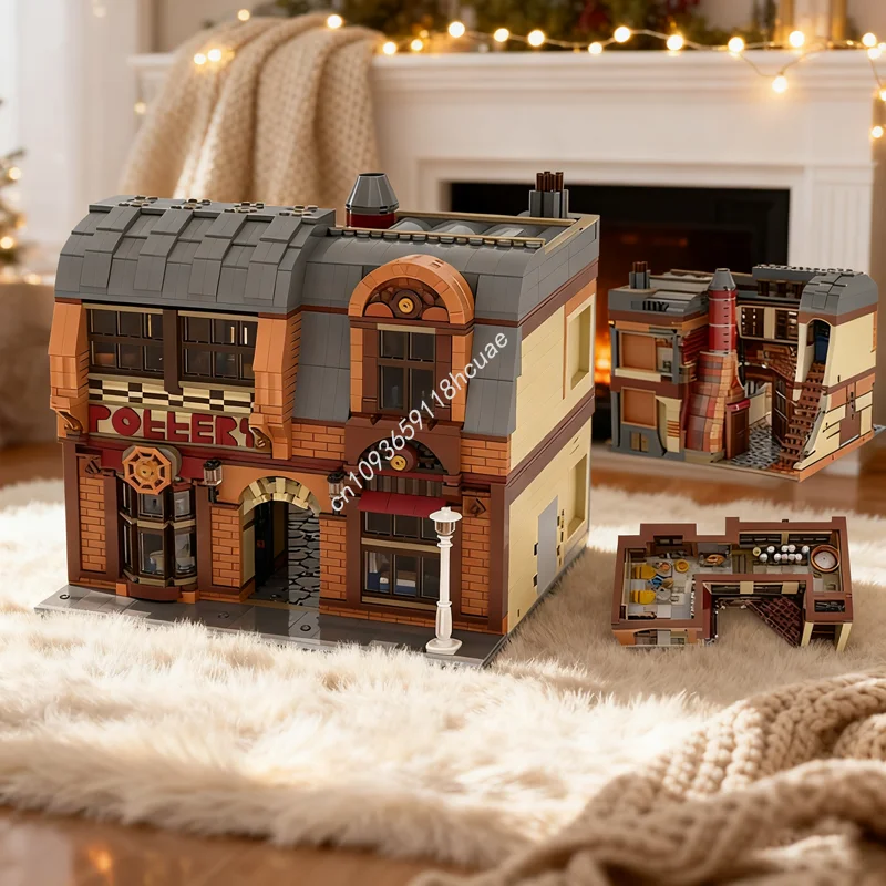 

3626 шт. MOC, керамическая модульная модель, строительные блоки, строительный рождественский подарок, креативная идея, игрушки, образовательный кирпич, день рождения