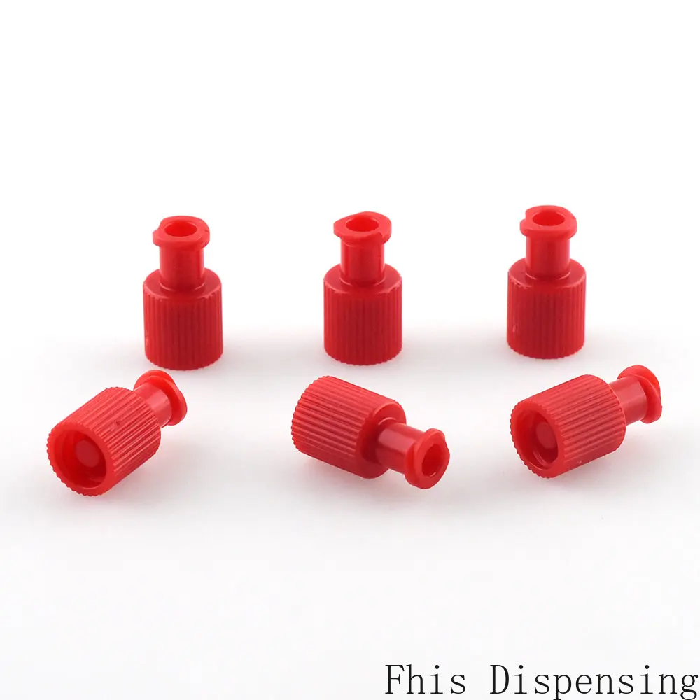 Male/Female Luer Lock Automatic Dispensing Adapter Pack of 5