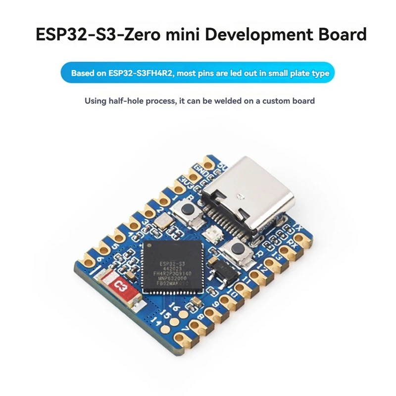 ESP32-S3 Zero Mini ชุดพัฒนา,ไมโครคอนโทรลเลอร์ 240Mhz,BT 5.0 Mini Development Board, เหมาะสําหรับโครงการ Iot