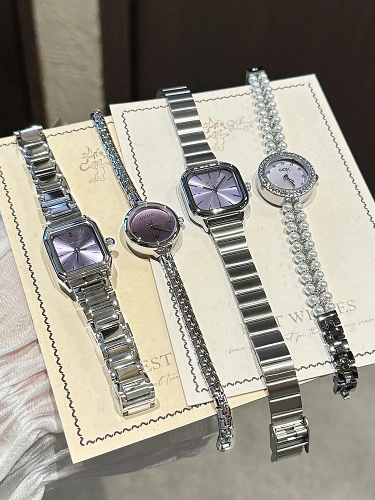 New Women'S Watch, Lightweight, Luxurious, Compact, Exquisite, And Sophisticated, With A Steel Band – A Perfect Gift For Women.