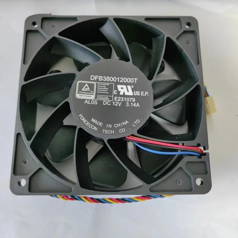 DFB380012000T AL0S FCN Fan DC12V 3.14A for Antminer S19 S19pro L7 S17 T17 INNOSILICON Miner A10 A11 T2T