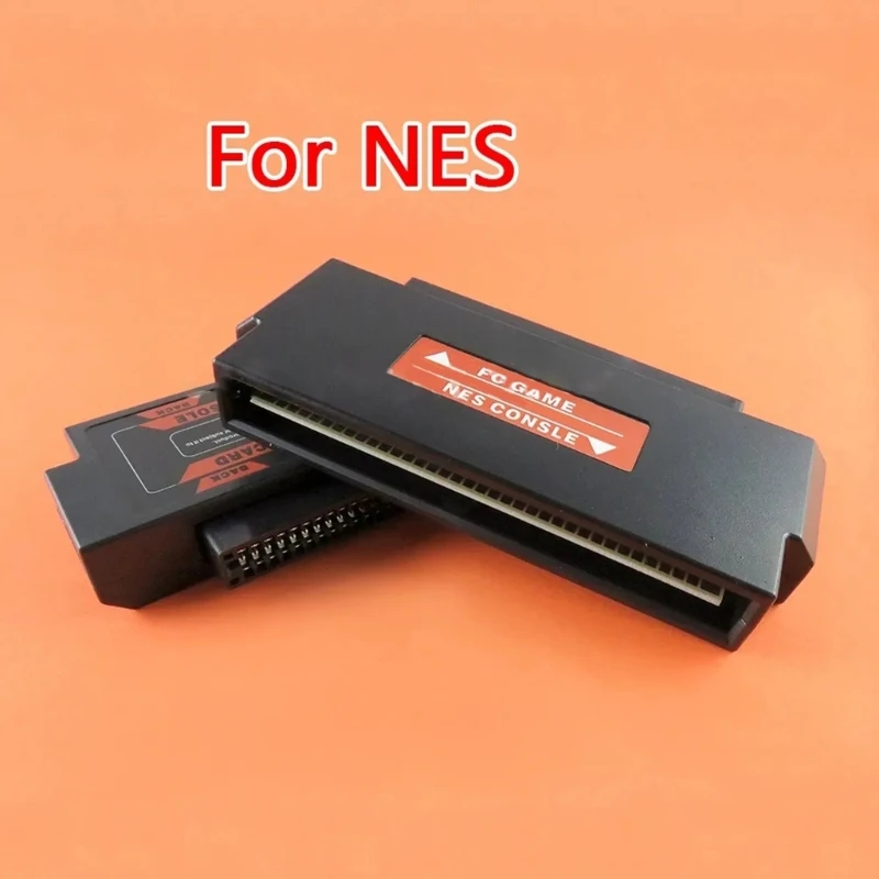 60Pin naar 72Pin Converter met Behuizing voor NES Console Systeem Game Card Cartridge Adapter Vervangingsonderdeel