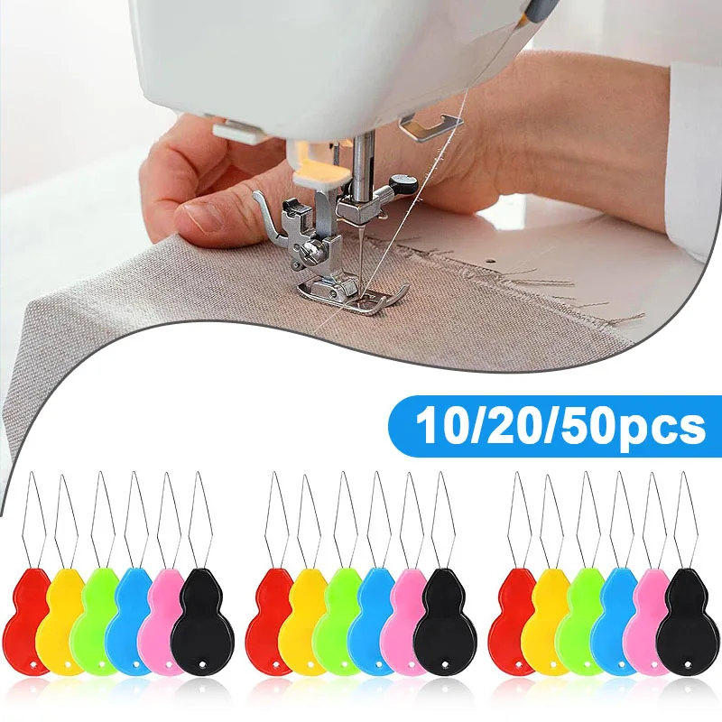 10/20/50 قطعة إبرة سهلة جهاز التلقائي موضوع الإبر أدوات خياطة عراف المسنين الهادي اليدوية ماكينة خياطة لوازم #1
