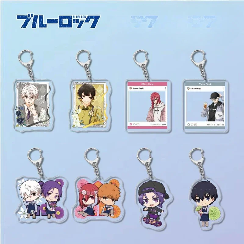 Isagi Yoichi Kaito Tasuku Yuuki Ono Popular Anime-related Acrylic Keychain Pendants Creative Jewelry Gifts Anime Cute Gifts