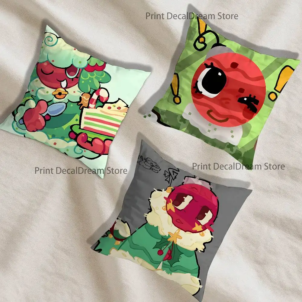 B-Bobette D-Dandys Printed Pillow Cover Cushion Case Simple Sofa Pillow Case No Pillow Core