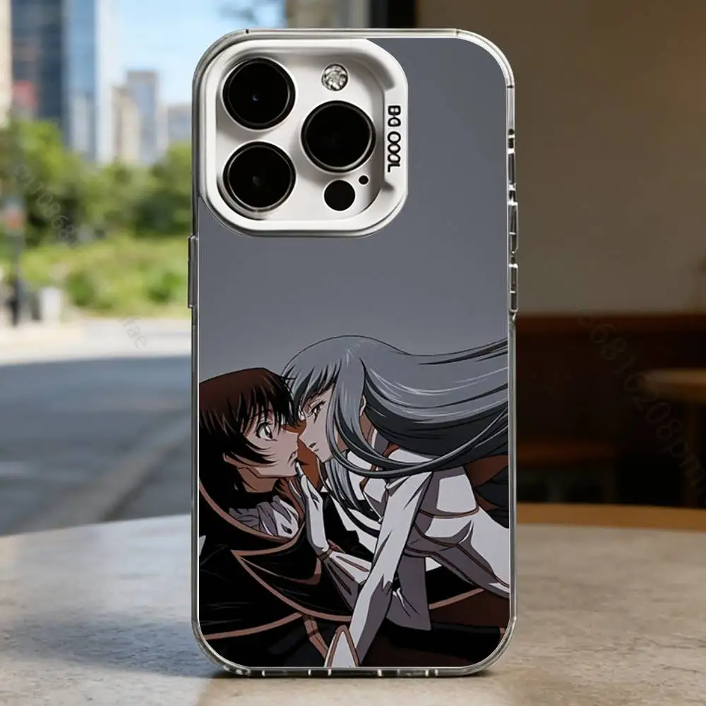 Anime Comic C-Code Geass  Hard Phone Case for IPhone 17 16 15 14 13 12 11 Pro Max Plus16E X XR XS Max shockproof Full Cover