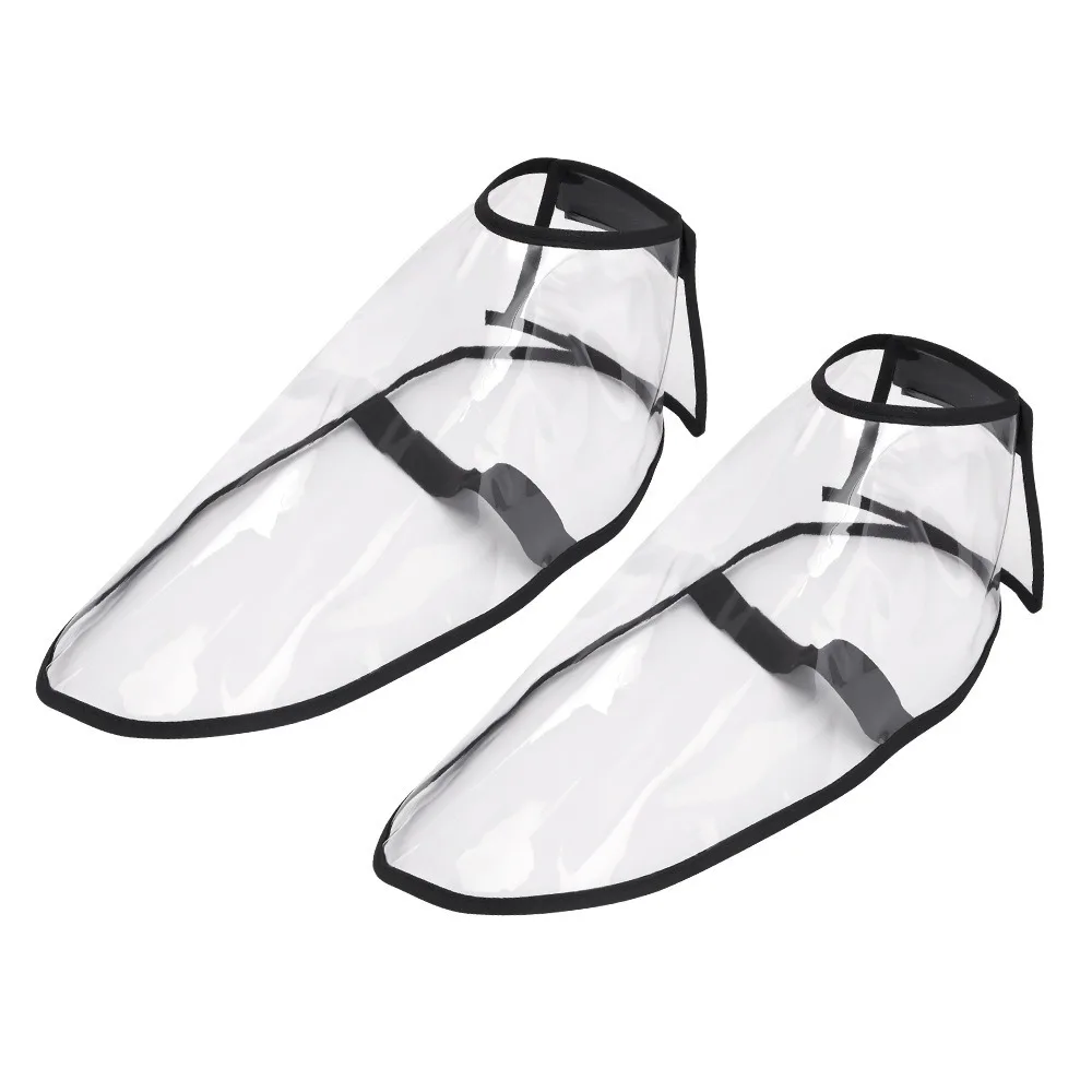 

Hairdressing Hairdresser Salon Shoe Covers Transparent Anti-broken Hair Artifact Stylist Shoe Covers Waterproof Haircut