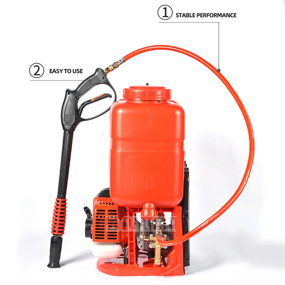 Forest Fire Electric Fire Extinguishing Water Gun 2/4 Stroke Backpack High Pressure Water Sprayer Knapsack Type