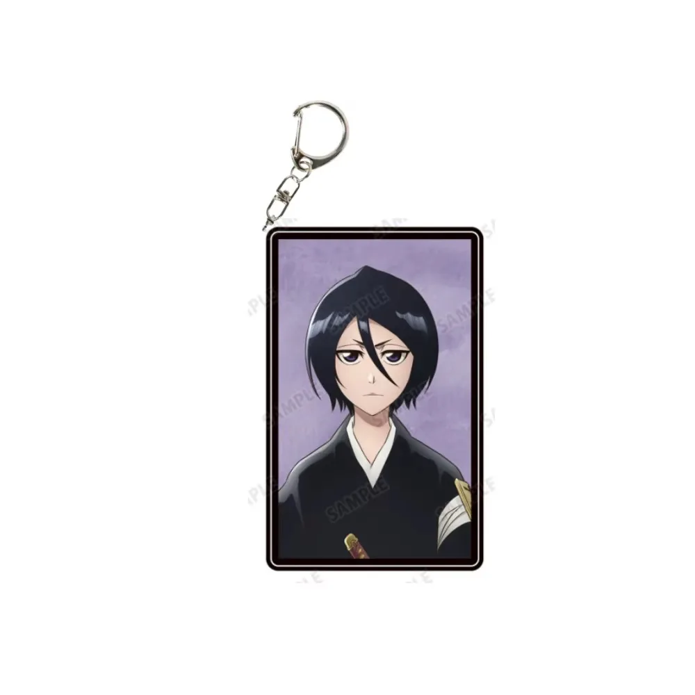 Hot Anime BLEACH Acrylic Keychain Model Figure Cosplay Plate Holder Topper Birthday Fans Christmas Desk Decor Plate Gift