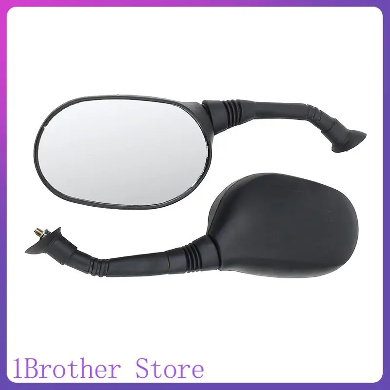 

Universial 6mm 8mm Motorcycle Mirror Scooter E-Bike Rearview Mirrors Electromobile Back Side Convex Mirror