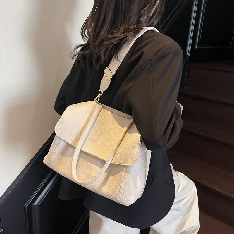 

Large Capaci Commuter Women's Tote Bag Faionable Casual oulder Bag for Work Spring Summer New Sle Versatile Handbag