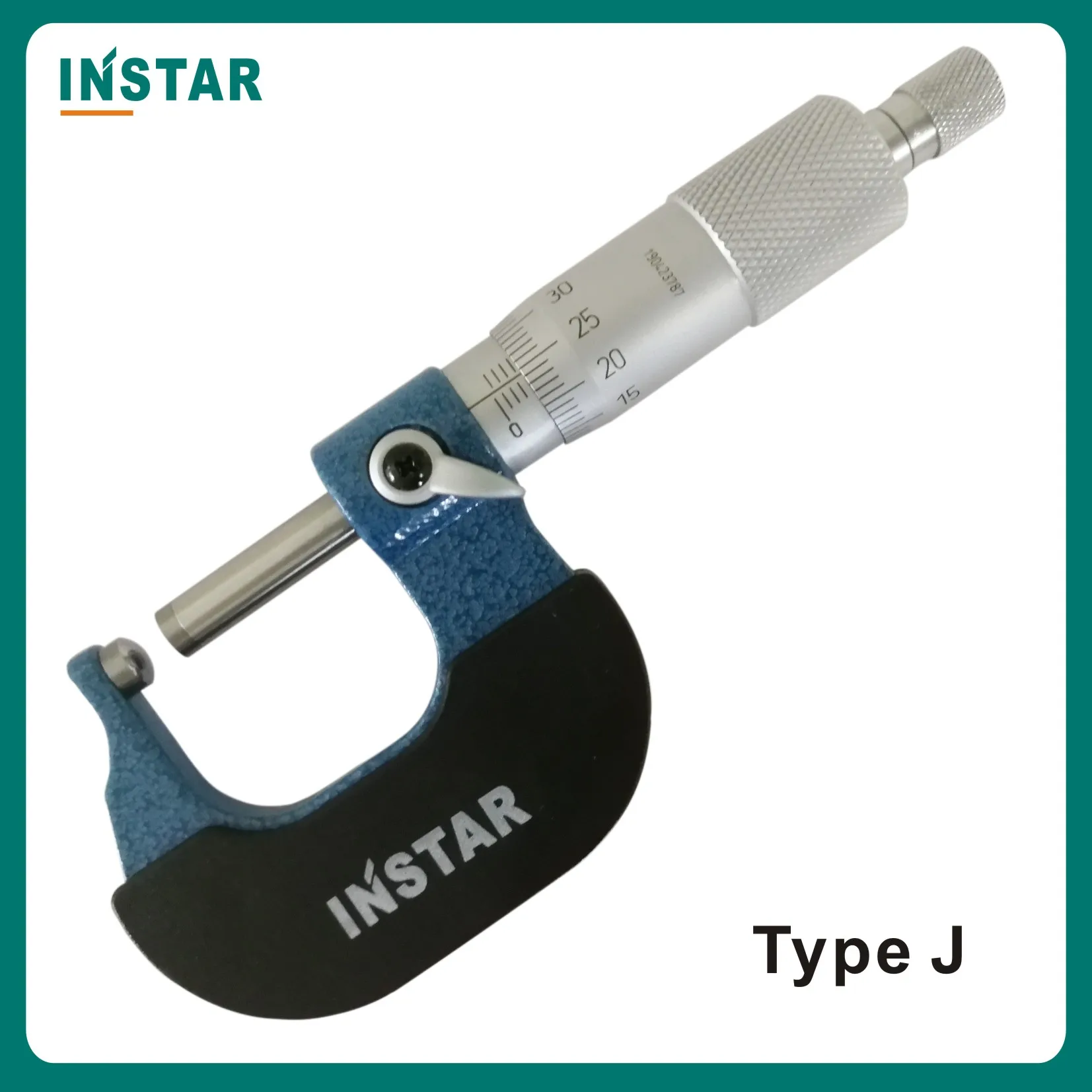 INSTAR Tube Micrometer 0-25mm x 0.01mm Outside Micrometer Industrial Quality