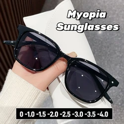 Nuevo estilo, gafas de sol para miopía, montura pequeña Retro, gafas de sol para mujer, gafas para viajes al aire libre, conducción, gafas de sol con dioptrías