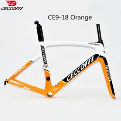 Ceccotti-Road Bike Carbon Frame, Factory Price Bicycle Frameset, High Quantity, Shipping Fast and Warranty 2 Years