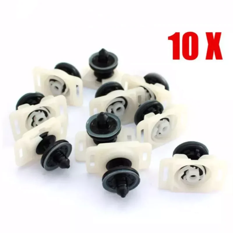 

10 PCS Automobile Door Card Panel Retaining Clip Fastener & Tab Car Fastener Clips,For Audi TT / TTRS Mk2