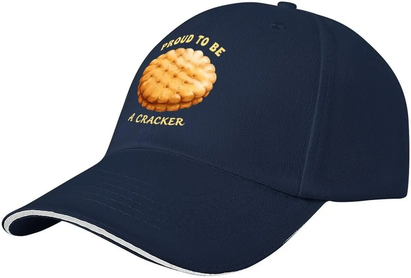 Proud to Be A Cracker Funny Snack Unisex Hat Baseball Cap