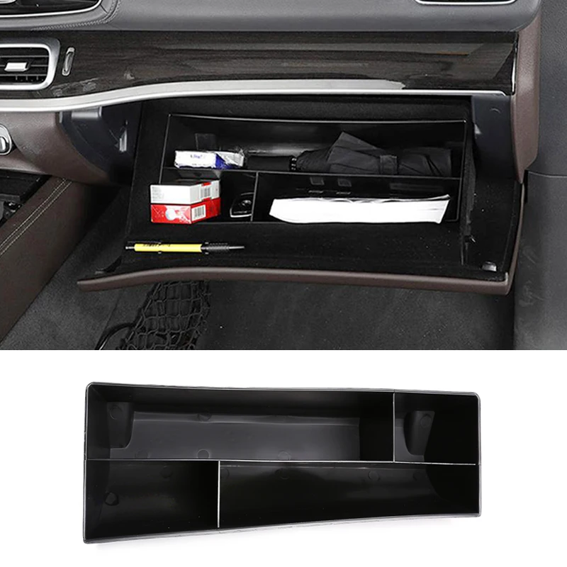 Beifahrer-Handschuhfach-Aufbewahrungsbox, separate Organizer-Ablage zur Ordnung und Aufbewahrung, Autozubehör für Mercedes GLE W167 GLS C167 2020-2026