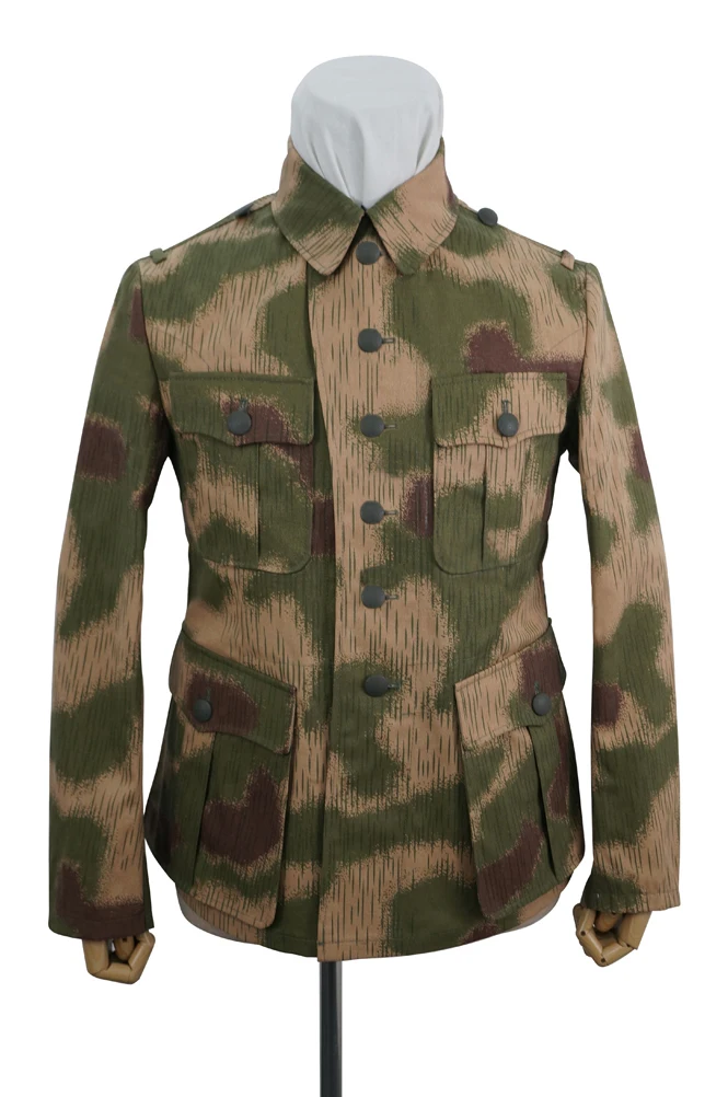 GUCA-028 Wwii Duitse Heer Marsh Sumpfsmuster 44 Camo M41 Veld Tuniek