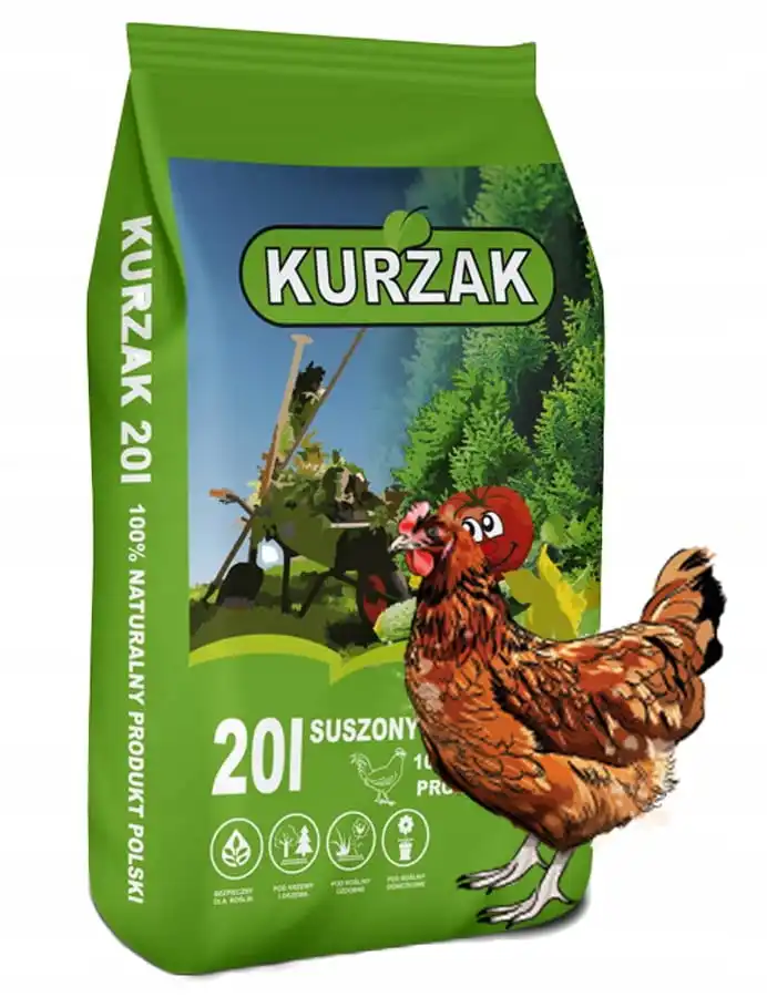 Image of Kurzak getrockneter natürlicher Dünger 20L