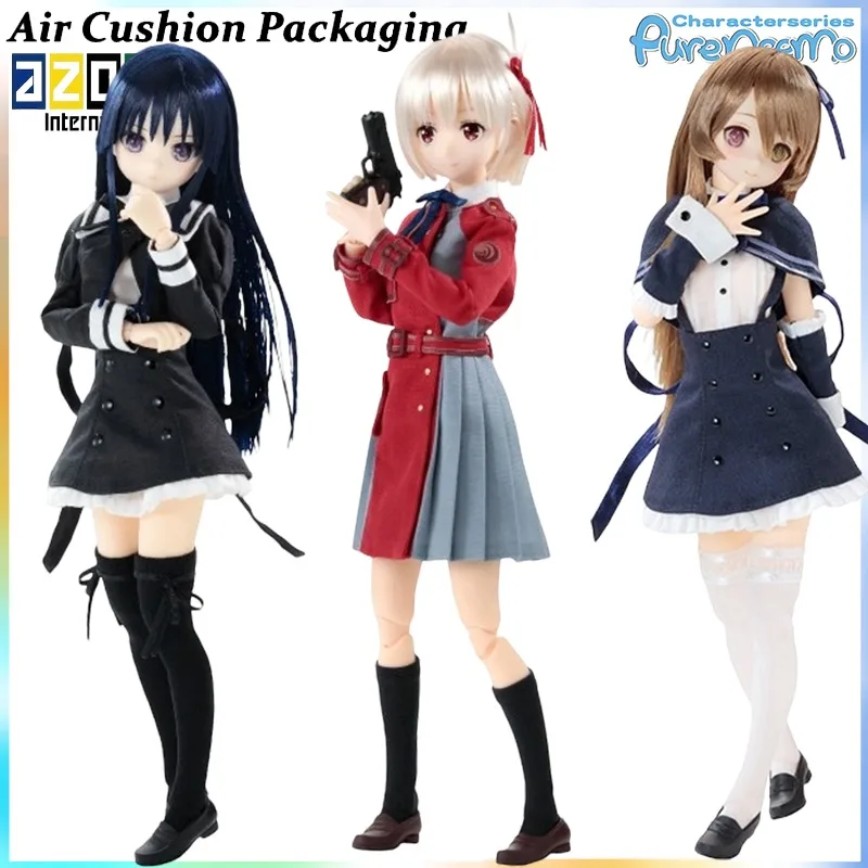 

Azone Genuine PureNeemo Character Serie Last Bullet ‌ Коллекционная фигурка Куо Шенлинь и Нисикиги Чисато в масштабе 1/6, модель игрушки