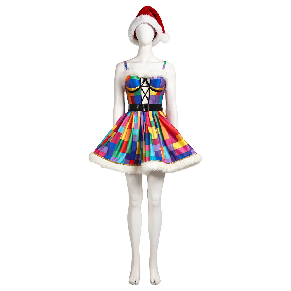 

Magic Starlight Christmas Costume Colorful Sequined Fancy Party Dress Christmas Special Takerlama