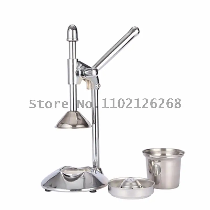 Manual juicer 304 Stainless Steel Hand-operated Juicer for Household Commercial Orange Lemon and Pomegranate Juice