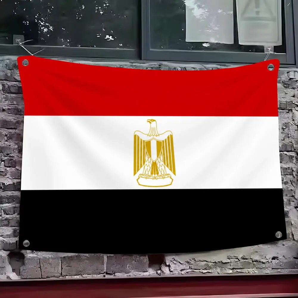 Egypt Flags Custom Wall Hanging Background Art Banner For Bedroom Home Living Room Outdoor Decor