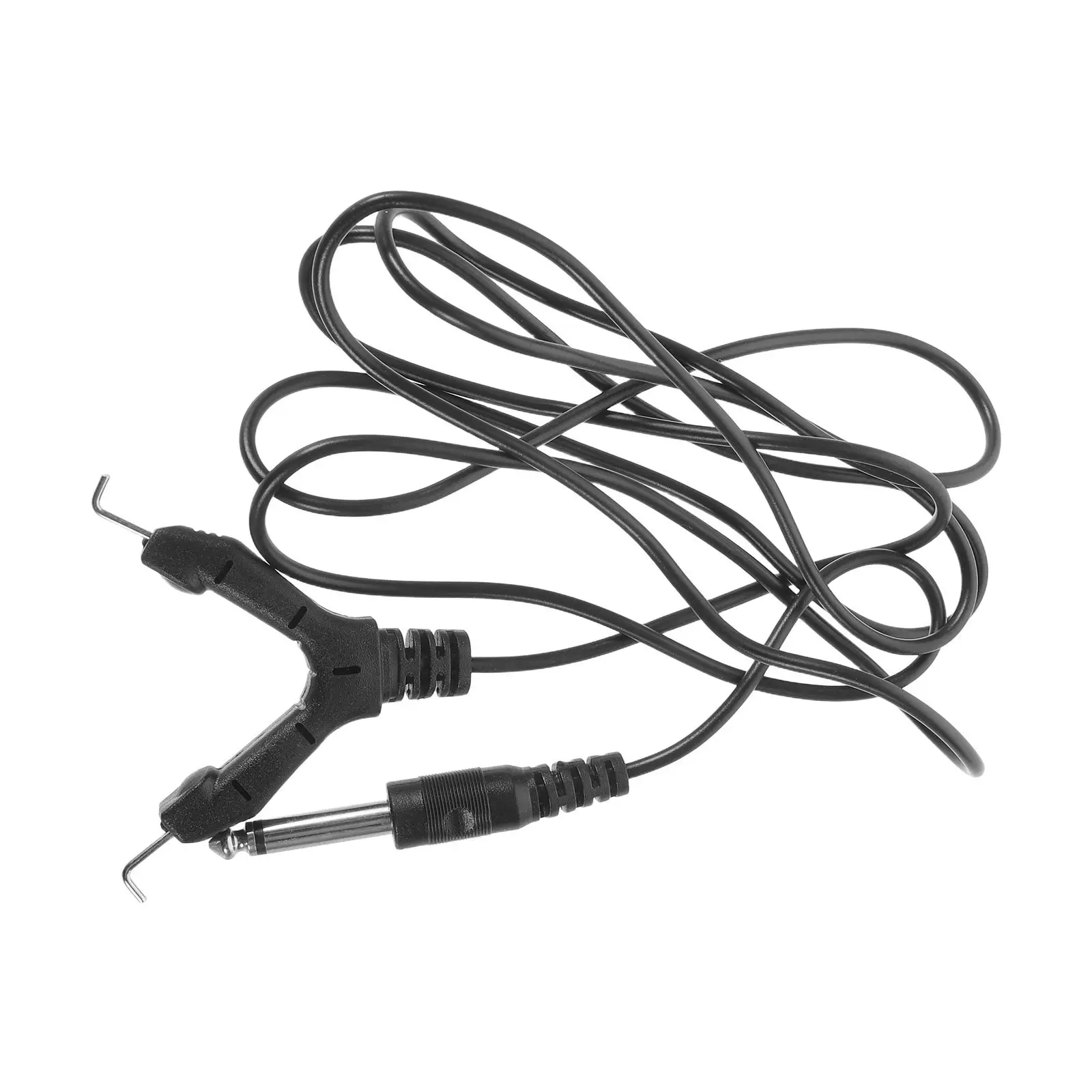 Tattoo Clip Cord Silicone Power Supply Wire Long 635Mm 2 Pin Stereo Adapter Cable for Professional Tattoo Machine Equipment