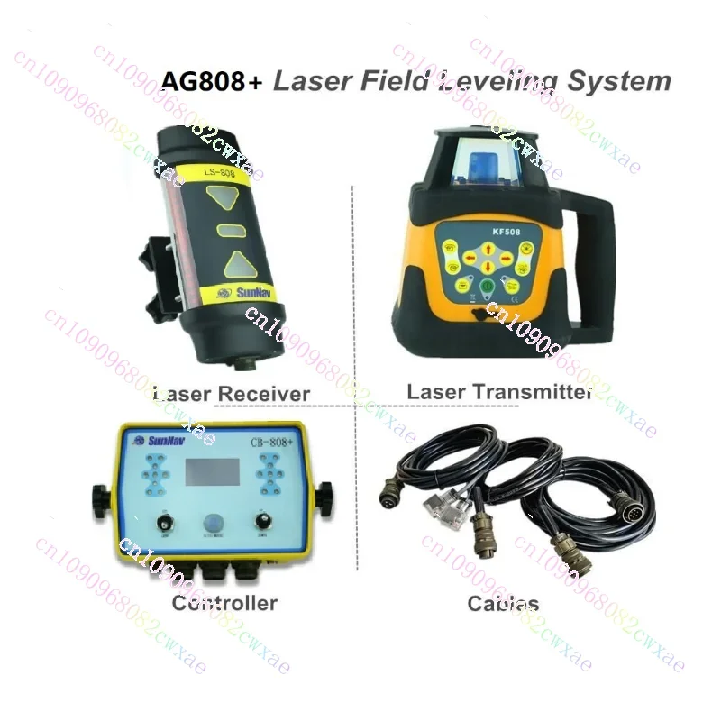 Laser Land Leveling System AG808+ Equipment Control Receiver for Rotating Laser Levels Control Box