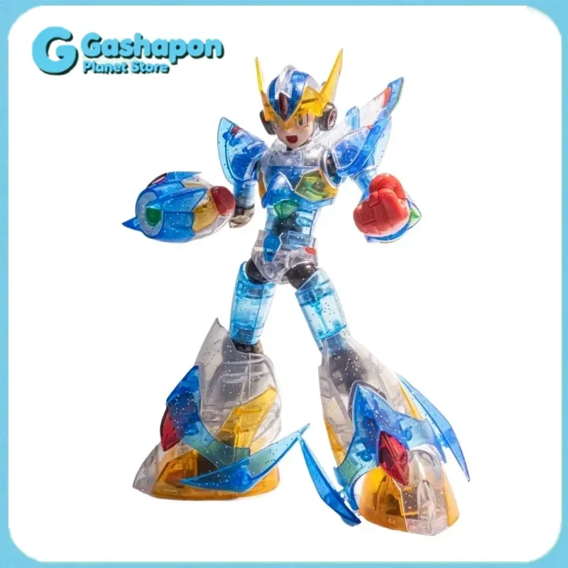 

Mega Man X Falcon Armor 5th Form Translucent Color Version Ss Model Kp701 Assembly Model Kit Action Figure Collectible