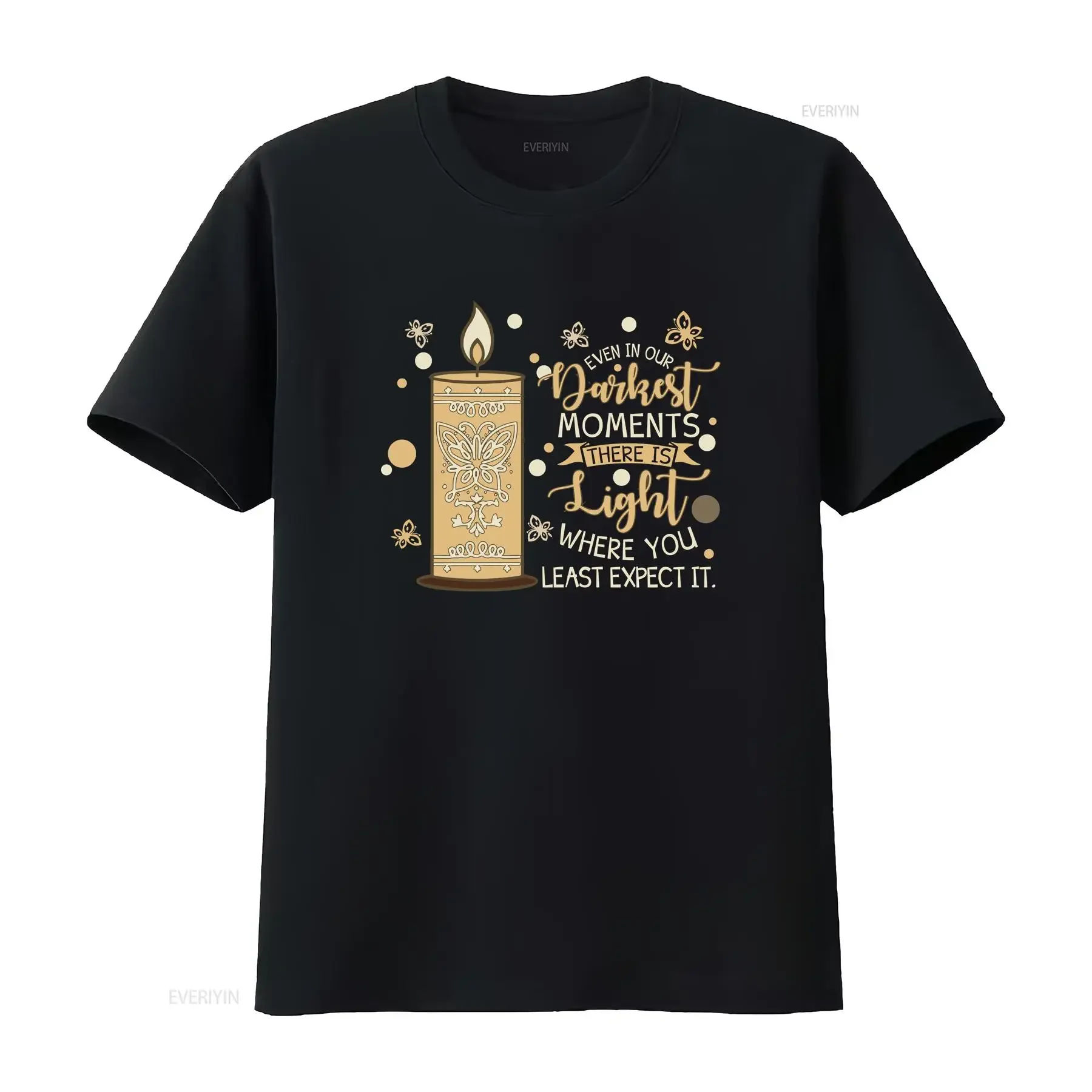 Encanto Mirabel t-shirt Madrigal famille bougie Miracle même dans nos Moments les plus sombres il y a la lumière où vous laisse attendre