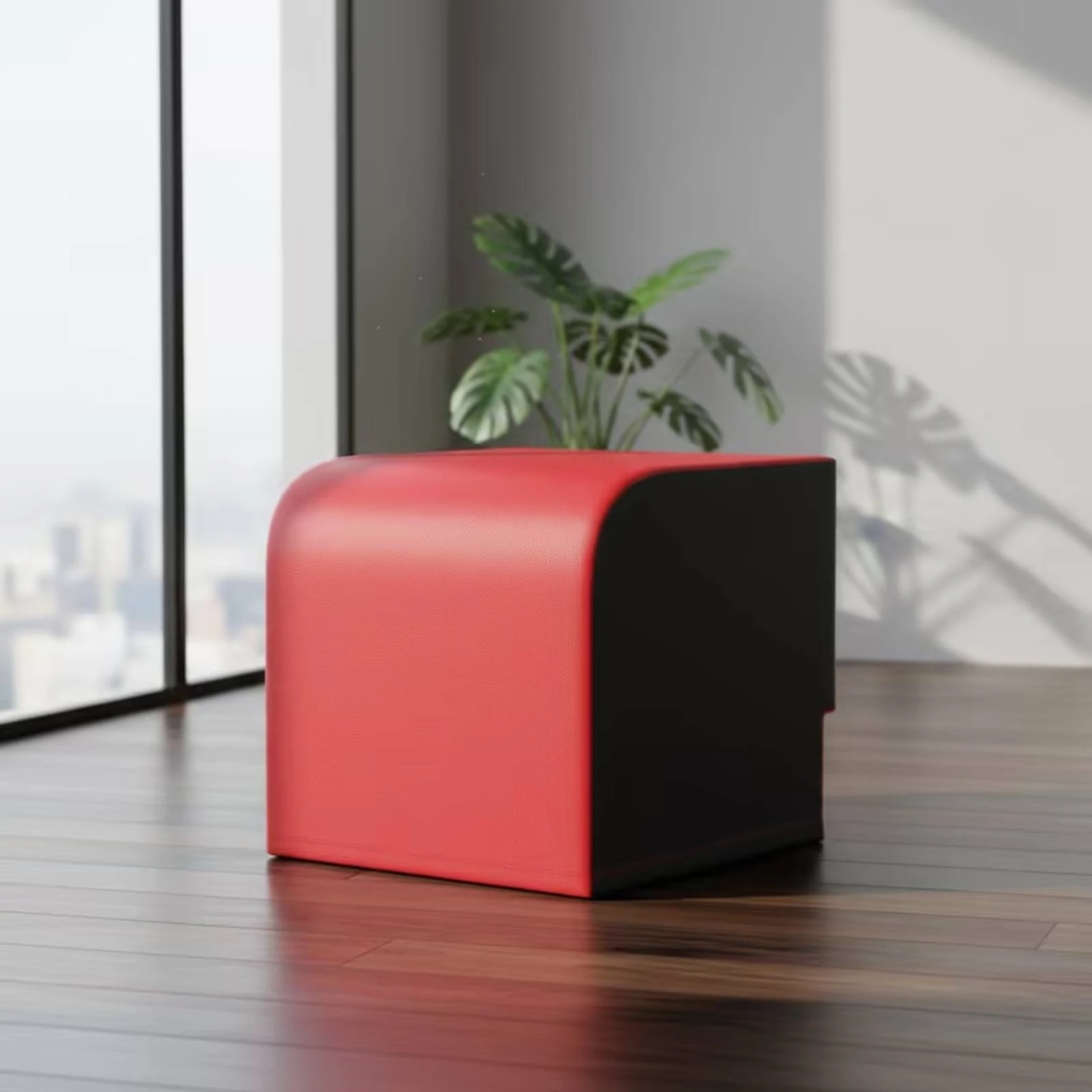 Hip Thrust Box Soft Hip Thrust Block Exercise Box with Handle Waterproof for Fitness Enthusiasts, Home Gym