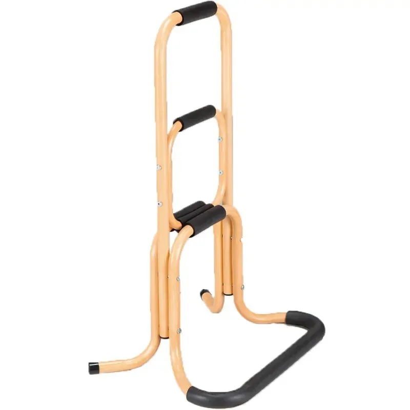 Ergonomic standing mobility aid with padded handle