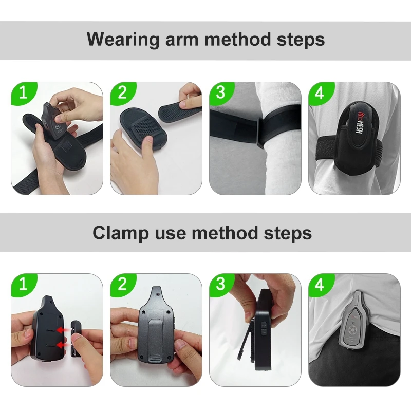 F6 Bluetooth 6 Referee 800m Football Walkie-talkie Wireless Mesh Sports Game Walkie-talkie Football Referee view 6
