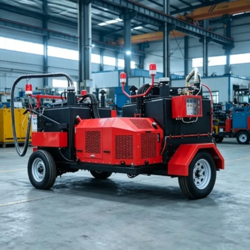 

Durable asphalt crack sealing equipment hand guide crack sealing machine crack shrinkage patching equipment