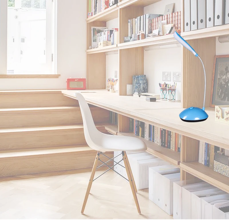 LED Desk Lamp Eye Protection Lamp Table AAA Battery Reading Book Lights Reading Lamp Desk Lights Morden Lamp to Read a Book