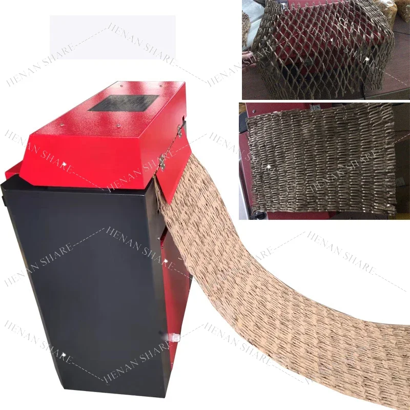 Semi-Automation Mini Cardboard Box Shredder Machine Waste Paper Recycling Cardboard Machine