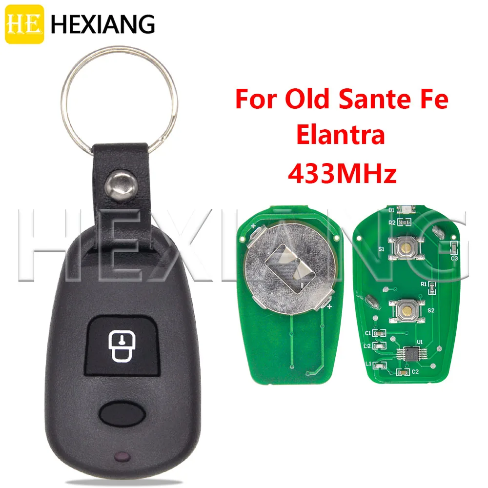 DR 2Button 433MHz Keyless Entry Car Remote Key OSLOKA-510T For Hyundai Elantra Old Santa Fe 1999-2003