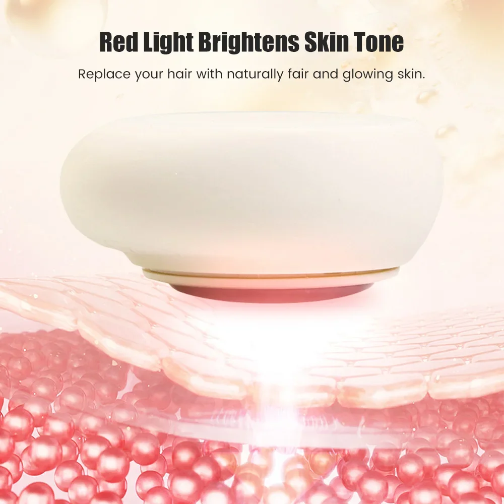 Photon Beauty Instrument Beauty Apparatus Red Blue Yellow Light Vibration Massage Device Essence Import Hydrating and Skin Rejuv