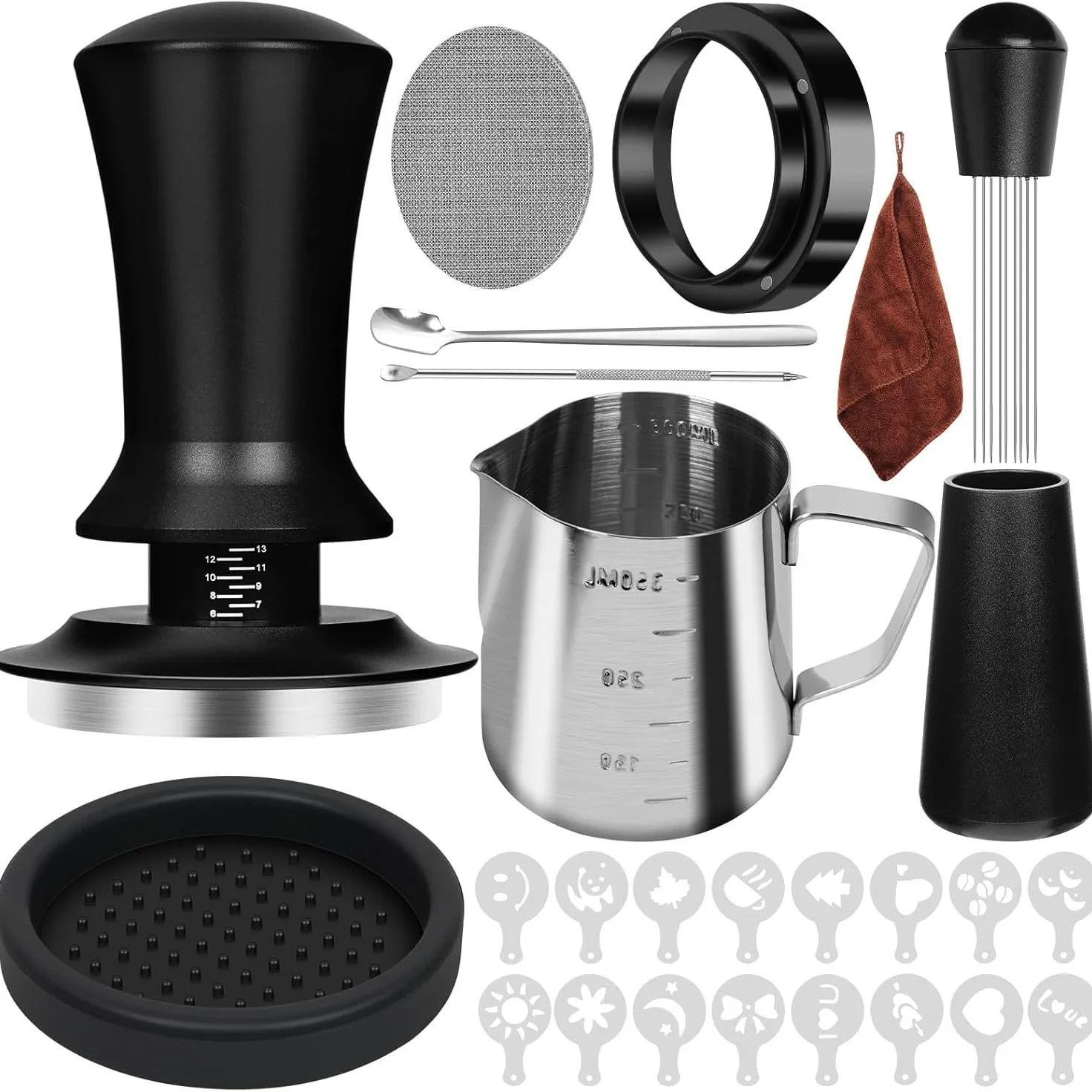 complete-barista-coffee-set-10-in-1-espresso-accessory-kit-with-tamper-distributor-gift-box