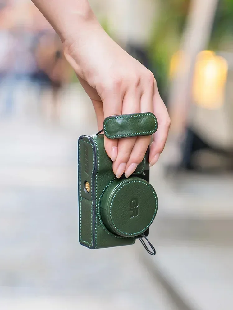 For Ricoh GR GR1 GR2 GR3 Ricoh Gr3x TOP Genuine leather Camera bag Vintage handmade Real Leather Protective Case