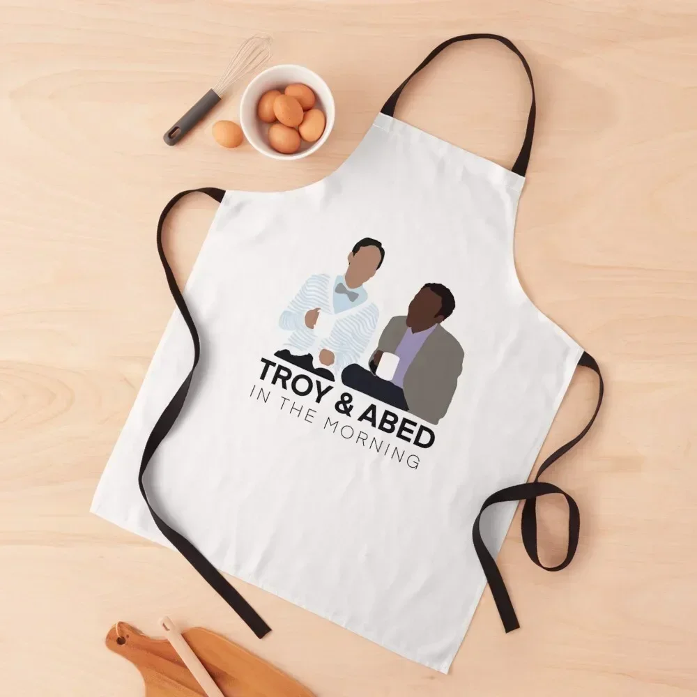 Community - Troy and Abed (In The Morning) Apron waiter Trim Cloth Kitchen Tools Apron