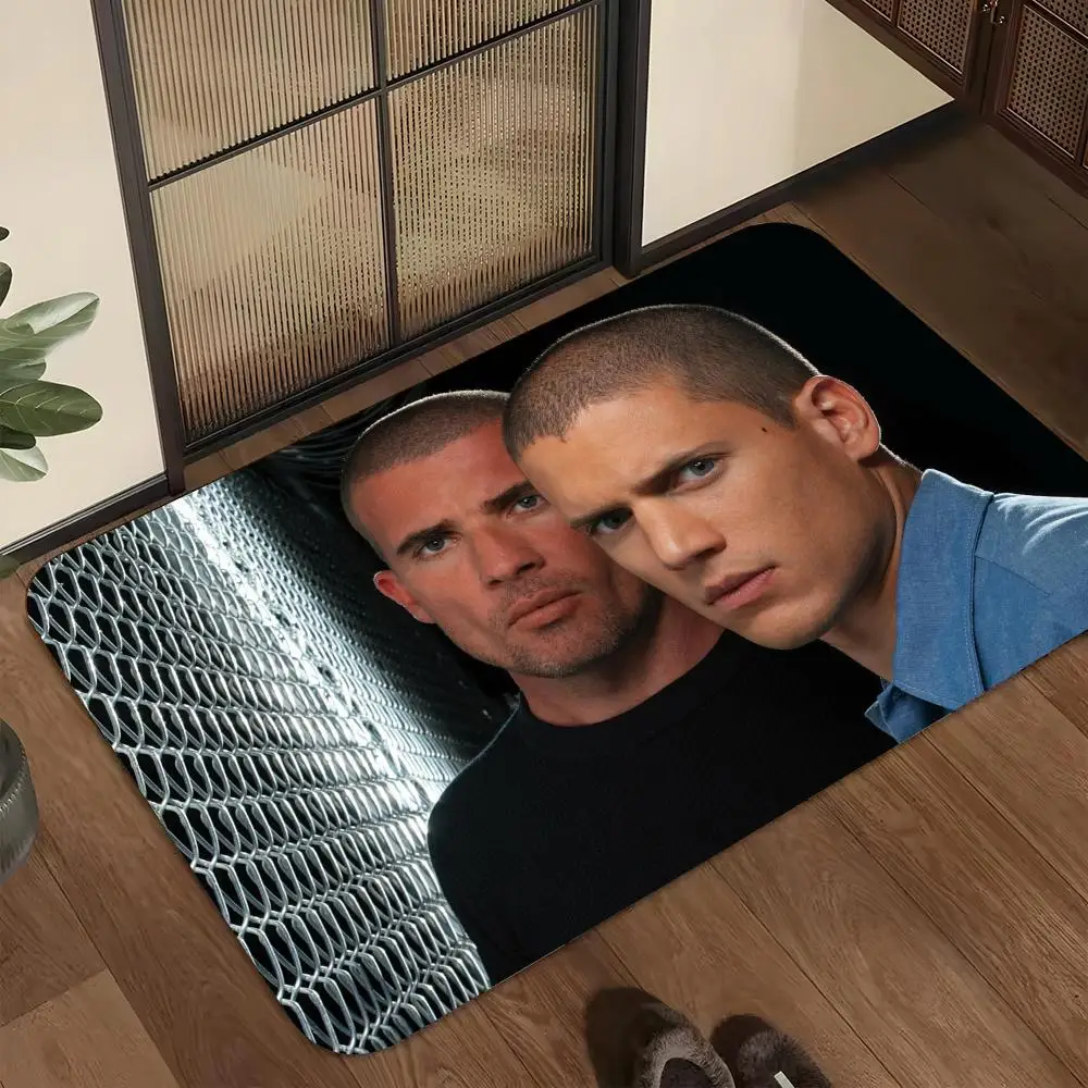 Prison Break Floor Mat Welcome Mat Entrance Doormat Balcony Bathroom Floor Mats Non-slip Rug Bedroom Carpet